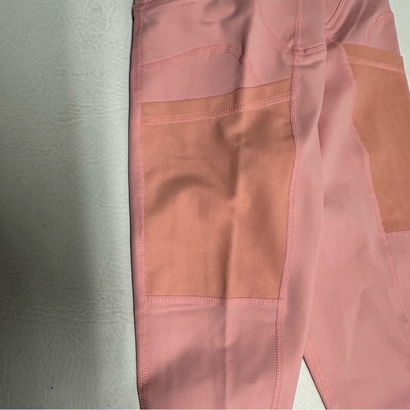 BUFFBUNNY High-Waisted Pink Leggings SIZE MEDIUM NWT - Picture 7 of 8